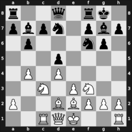 1966 Tbilisi ch-URS – Round 15 – Gufeld, Eduard – 1/2-1/2 – Nikolaevsky, Yuri V – G138