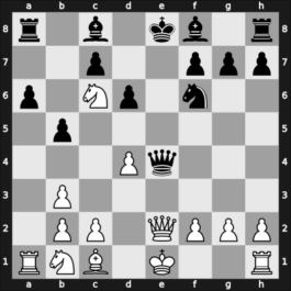1966 Tbilisi ch-URS – Round 19 – Gurgenidze, Bukhuti – 1-0 – Nikolaevsky, Yuri V – G175