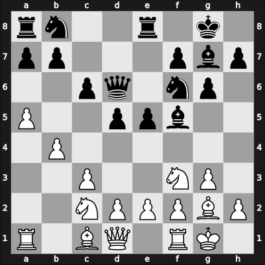 1966 Tbilisi ch-URS – Round 19 – Bronstein, David I – 1/2-1/2 – Doroshkievich, Vladimir K – G178