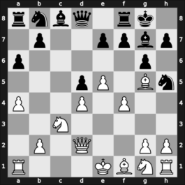 1966 Tbilisi ch-URS – Round 20 – Nikolaevsky, Yuri V – 1-0 – Lein, Andreas – G179