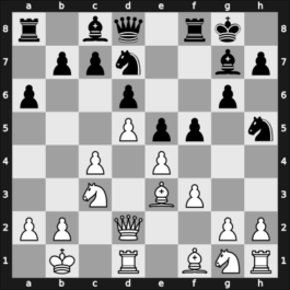 1966 Tel Aviv – Round 1 – Gheorghiu, Florin – 1/2-1/2 – Yanofsky, Daniel Abraham – G6