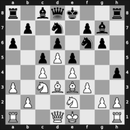 1966 The Hague zt – Round 8 – Littleton, Mark – 0-1 – Diez del Corral, Jesus – G4