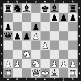 1966 Titovo Uzice – Round 1 – Ree, Hans – 1/2-1/2 – Forintos, Gyozo V – G3