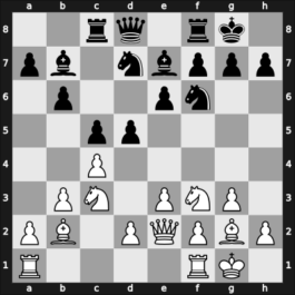 1966 Titovo Uzice – Round 1 – Ree, Hans – 1/2-1/2 – Averbakh, Yuri L – G5