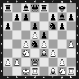 1966 Titovo Uzice – Round 1 – Averbakh, Yuri L – 1-0 – Bogdanovic, Rajko – G7