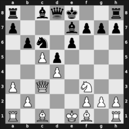 1966 Titovo Uzice – Round 1 – Averbakh, Yuri L – 1/2-1/2 – Forintos, Gyozo V – G15
