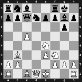 1966 Titovo Uzice – Round 1 – Ree, Hans – 0-1 – Nikolic, Stanimir – G30