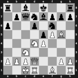 1966 Titovo Uzice – Round 1 – Janosevic, Dragoljub – 1/2-1/2 – Bogdanovic, Rajko – G43