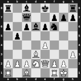 1966 Titovo Uzice – Round 1 – Bogdanovic, Rajko – 0-1 – Suetin, Alexey S – G51