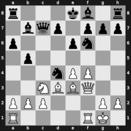 1966 Titovo Uzice – Round 1 – Udovcic, Mijo – 0-1 – Janosevic, Dragoljub – G59