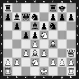 1966 Titovo Uzice – Round ? – Averbakh, Yuri L – 1-0 – Matanovic, Aleksandar – G105