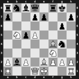 1966 URS Ch sf Orel – Round 1 – Kholmov, Ratmir D – 1-0 – Veresov, Gavriil – G6