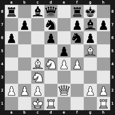 1966 URS Ch sf Orel – Round 1 – Tukmakov, Vladimir B – 1-0 – Chistiakov, Alexander – G8