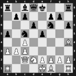 1966 Moscow (URS Team Ch) – Round 1 – Bakulin, Nikolac I – 1/2-1/2 – Bronstein, David I – G11