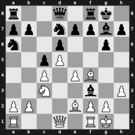 1966 URS Team Ch – Round 1 – Polugaevsky, Lev – 1-0 – Bunatian – G15