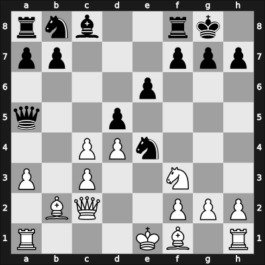 1966 URS Team Ch – Round 1 – Volovich, Anatoly – 1-0 – Alburt, Lev – G23