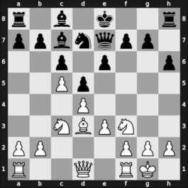1966 URS Team Ch – Round 1 – Geller, Efim P – 1/2-1/2 – Tal, Mikhail – G28