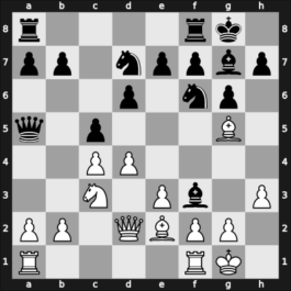 1966 URS Team Ch – Round 1 – Smyslov, Vladimir – 1/2-1/2 – Geller, Efim P – G30