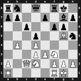 1966 URS Team Ch – Round 1 – Taimanov, Mark E – 1/2-1/2 – Gufeld, Eduard – G36