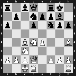 1966 URS Team Ch – Round 1 – Murey, Jacob – 0-1 – Taimanov, Mark E – G40