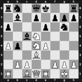 1966 URS Team Ch – Round 1 – Bykhovsky, Anatoly A – 1/2-1/2 – Polugaevsky, Lev – G43