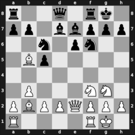 1966 URS Team Ch – Round 1 – Lutikov, Anatoly S – 0-1 – Botvinnik, Mikhail – G53