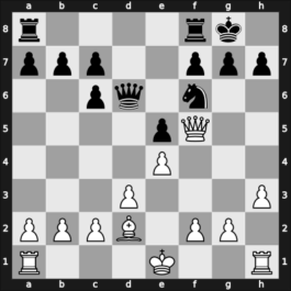 1966 URS Team Ch – Round 1 – Bronstein, David I – 1/2-1/2 – Bykhovsky, Anatoly A – G64