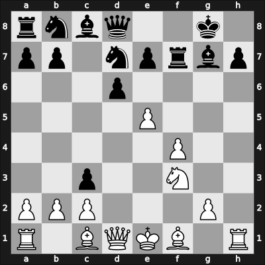 1966 URS Team Ch – Round ? – Bykhovsky, Anatoly A – 0-1 – Bebchuk, Evgeni – G103