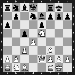 1966 URS Team Ch – Round ? – Klovans, Janis – 1/2-1/2 – Taimanov, Mark E – G21