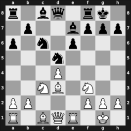 1966 US Open – Round 1 – Bisguier, Arthur B – 1-0 – Fulton, David T – G5