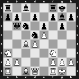 1966 US Open – Round 6 – Bisguier, Arthur B – 1/2-1/2 – Byrne, Robert E – G38