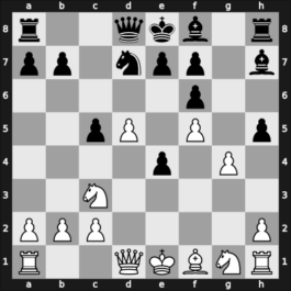 1966 USSR – Round 1 – Estrin, Yakov – 1/2-1/2 – Golyak, Isay G – G7