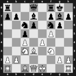 1966 USSR – Round 1 – Lazarev, Efim M. – 1-0 – Zheliandinov, Viktor – G15