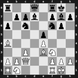 1966 USSR – Round 1 – Rusakov, Jury – 1/2-1/2 – Klovans, Janis – G27