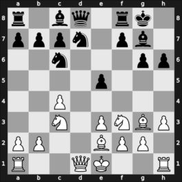 1966 Venice tt – Round 3 – Koraksic, Ljubomir – 1/2-1/2 – Lukic, Arsenije – G15