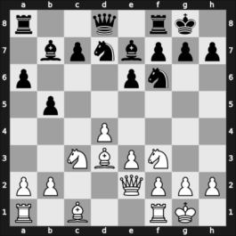 1966 Venice tt – Round 5 – Crepinsek, Ljubomir – 0-1 – Bradvarevic, Aleksandar – G29