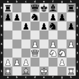 1966 WchT U26 fin-A 13th – Round 10 – Neukirch, Detlef – 1/2-1/2 – Vadasz, Laszlo – G27