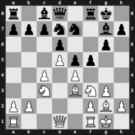 1966 Yugoslavia – Round 1 – Bozic, Aleksandar – 1/2-1/2 – Petrovic, Marija – G5