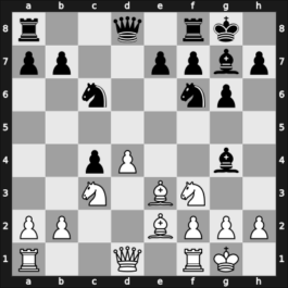 1966 Zinnowitz – Round 1 – Nei, Iivo – 1/2-1/2 – Malich, Burkhard, Dr. – G1