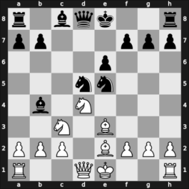 1966 Zinnowitz – Round 6 – Fichtl, Jiri – 1/2-1/2 – Uhlmann, Wolfgang – G10