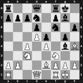 1966 Zinnowitz GER – Round 13 – Malich, Burkhard, Dr. – 1-0 – Marovic, Drazen – G25