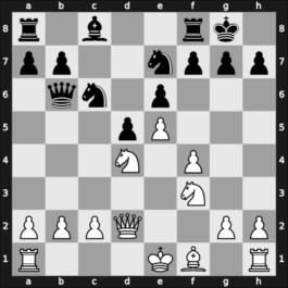 1966 Zinnowitz Zinnowitz GER – Round 6 – Fuchs, Reinhart – 1/2-1/2 – Pietzsch, Wolfgang – G21
