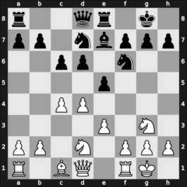 1966 Zinnowitz Zinnowitz GER – Round 13 – Golz, Werner – 1/2-1/2 – Ciocaltea, Victor – G43
