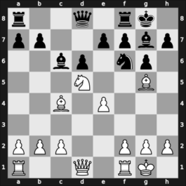 1966 Zonal – Round 11 – Honfi, Karoly – 1/2-1/2 – Velimirovic, Dragoljub – G5