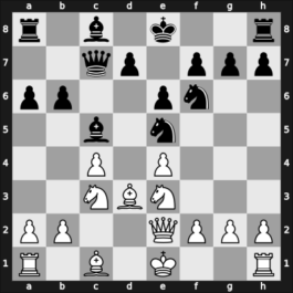 1967 Asztalos Memorial – Round 10 – Paoli, Enrico – 0-1 – Shamkovich, Leonid – G14