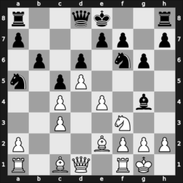 1967 Asztalos Memorial 10th – Round 1 – Shamkovich, Leonid – 1-0 – Kovacs, Miklos – G1
