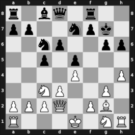 1967 Asztalos Memorial 10th – Round 2 – Csom, Istvan – 1/2-1/2 – Bilek, Istvan – G7