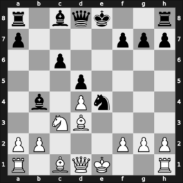 1967 Asztalos Memorial 10th – Round 10 – Barczay, Laszlo – 1/2-1/2 – Flesch, Janos – G53