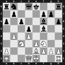 1967 Bucharest – Round 1 – Gheorghiu, Florin – 1-0 – Hennings, Artur – G2