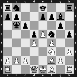 1967 Budapest Bajnogsag 8th – Round 1 – Dely, Peter – 1-0 – Gasztonyi, Endre – G6
